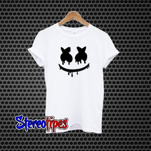 Marshmello Mask Half Sleeve T-Shirt