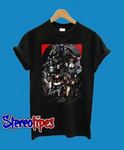 Marvel Avengers Endgame Poster Character Signature T-Shirt