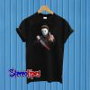 Michael Myers Halloween Middle Finger Horror Movie T shirt