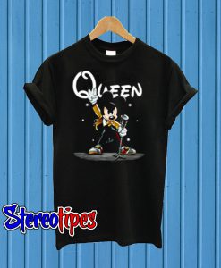 Mickey Mouse Queen Band T shirt