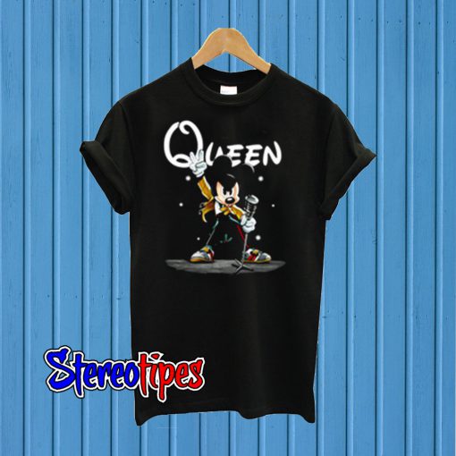 Mickey Mouse Queen Band T shirt