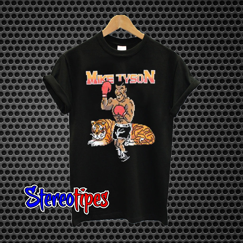 mike tyson tiger t shirt