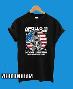 NASA Apollo 11 50th Anniversary Moon Landing T-Shirt