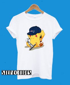 New England Patriots Pikachu Super Bowl 2019 Football T-Shirt