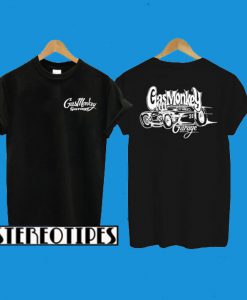 Official GMG – Gas Monkey Garage Black CAR 31 Hot Rod T-Shirt