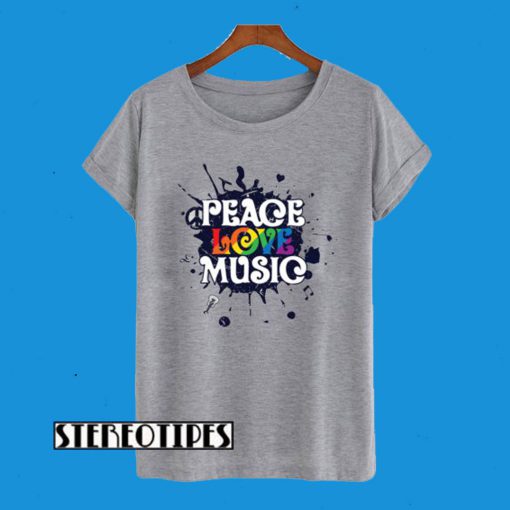 Peace Love Music T-Shirt