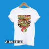 Peace Love Music Guitar T-Shirt