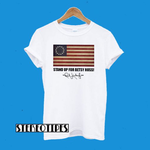 Rush Limbaugh Betsy Ross White T-Shirt