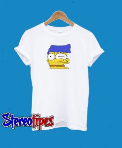 Smeared Marge Simpson T-Shirt