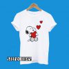 Snoopy in Love T-Shirt