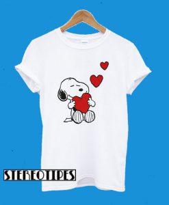 Snoopy in Love T-Shirt