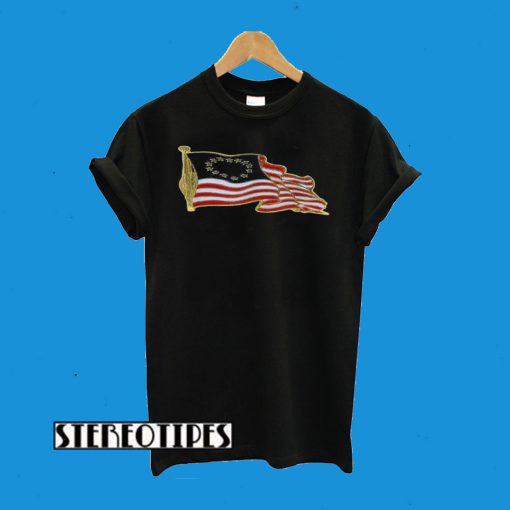 Stand Up For Betsy Ross Black T-Shirt