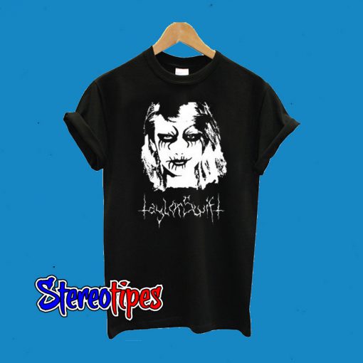 Taylor Swift Black Metal T-Shirt