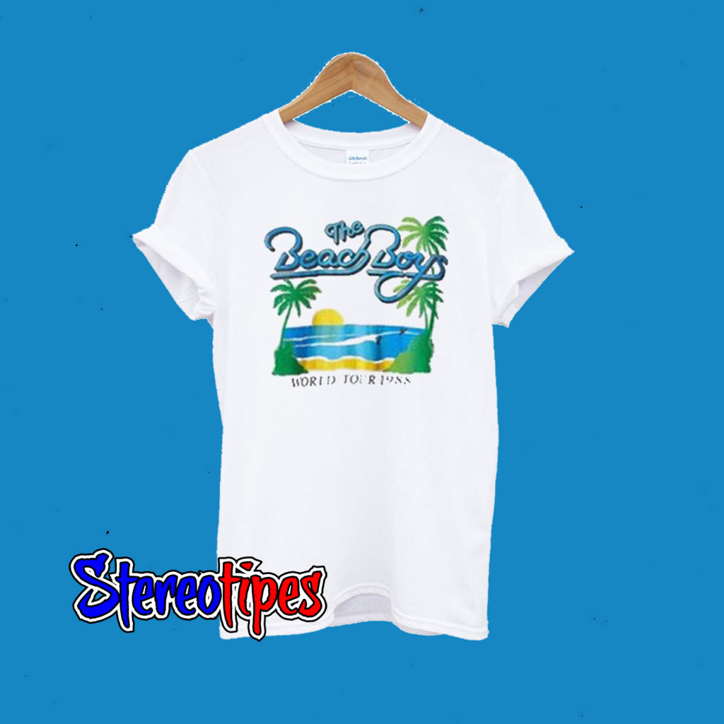 The Beach Boys World Tour 1988 T-Shirt - stereotipes