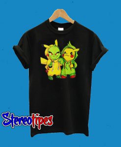 The Grinch And Pikachu Baby T-Shirt