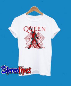 The Queen Freddie Mercury Deadpool T-Shirt