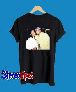 Tupac And Selena Quintanilla T-Shirt Back