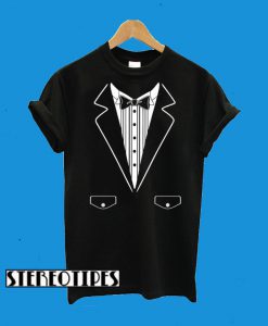 Tuxedo With Bowtie T-Shirt