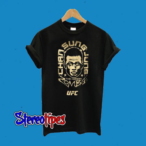 UFC Korean Zombie Portrait Chan Sung Jung T-Shirt