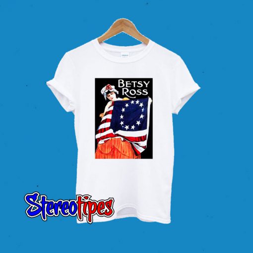 USA Betsy Ross American Flag T-Shirt