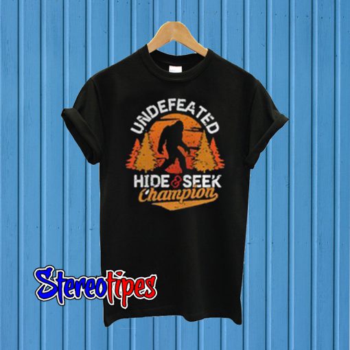 Undefeated Hide And Seek Champion T-Shirt