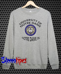 University Of Notre Dame Notre Dame In Sweatshirt