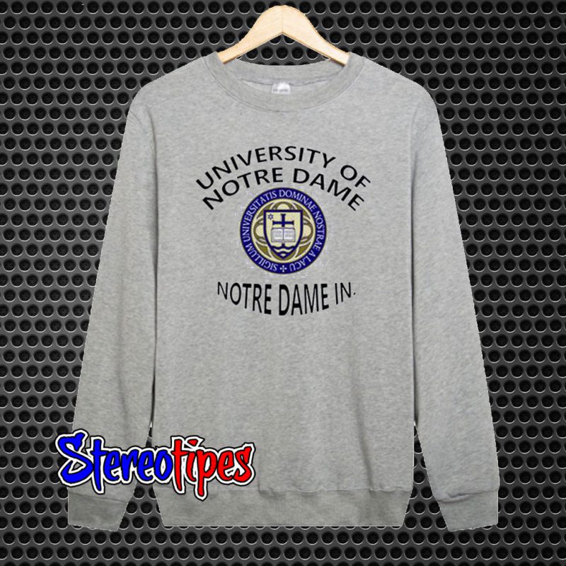 University Of Notre Dame Notre Dame In Sweatshirt