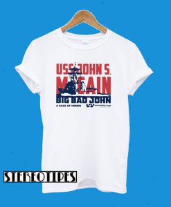 Uss John Mc Cain T-Shirt