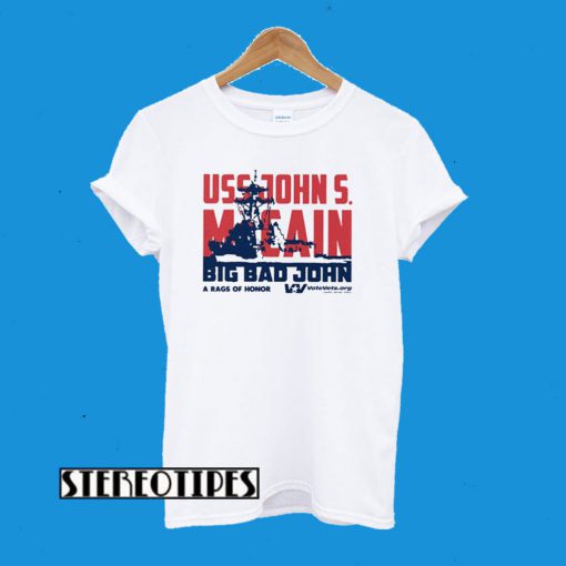 Uss John Mc Cain T-Shirt