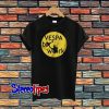 Vespa To Work Gold T-Shirt