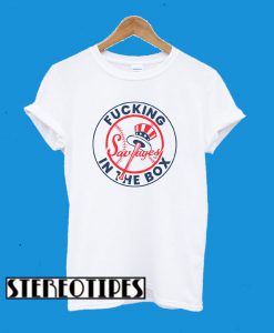 Yankees Fucking Savages In The Box T-Shirt