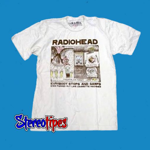 Radiohead Color In Drawing T-Shirt