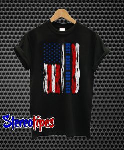 Best Bonus Dad Ever US Flag T-Shirt