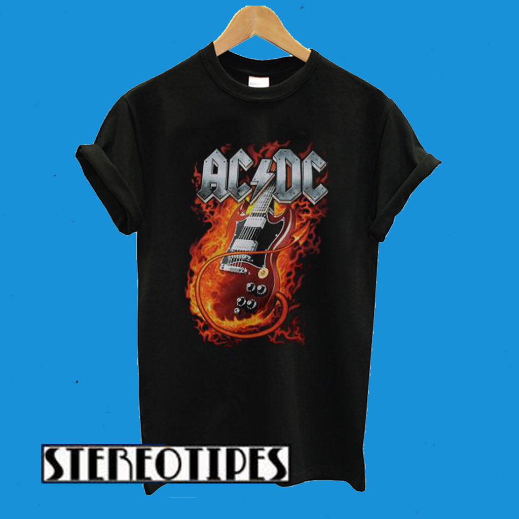 ACDC Guitar T-Shirt