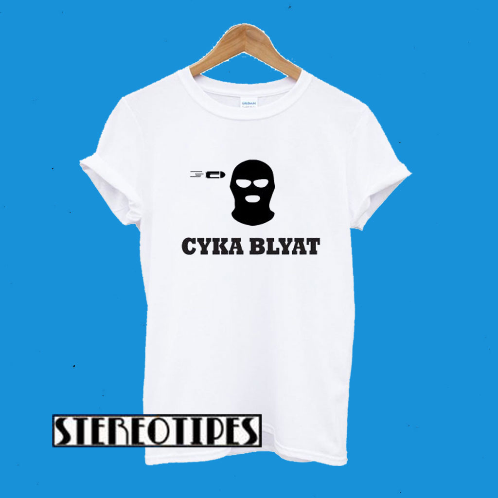 CSGO Gaming Cyka Blyat Counter Strike T-Shirt