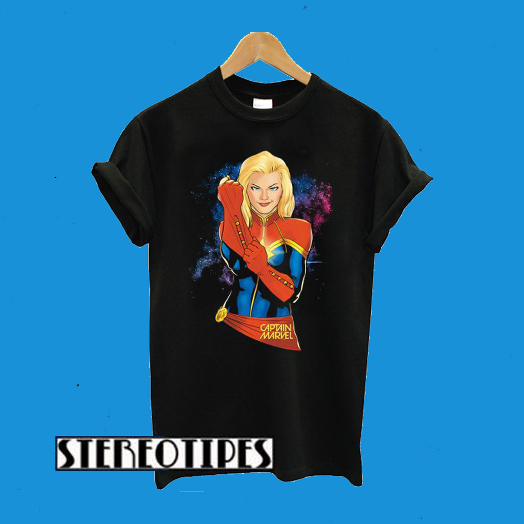 Captain Marvel Titan Merchandise T-Shirt