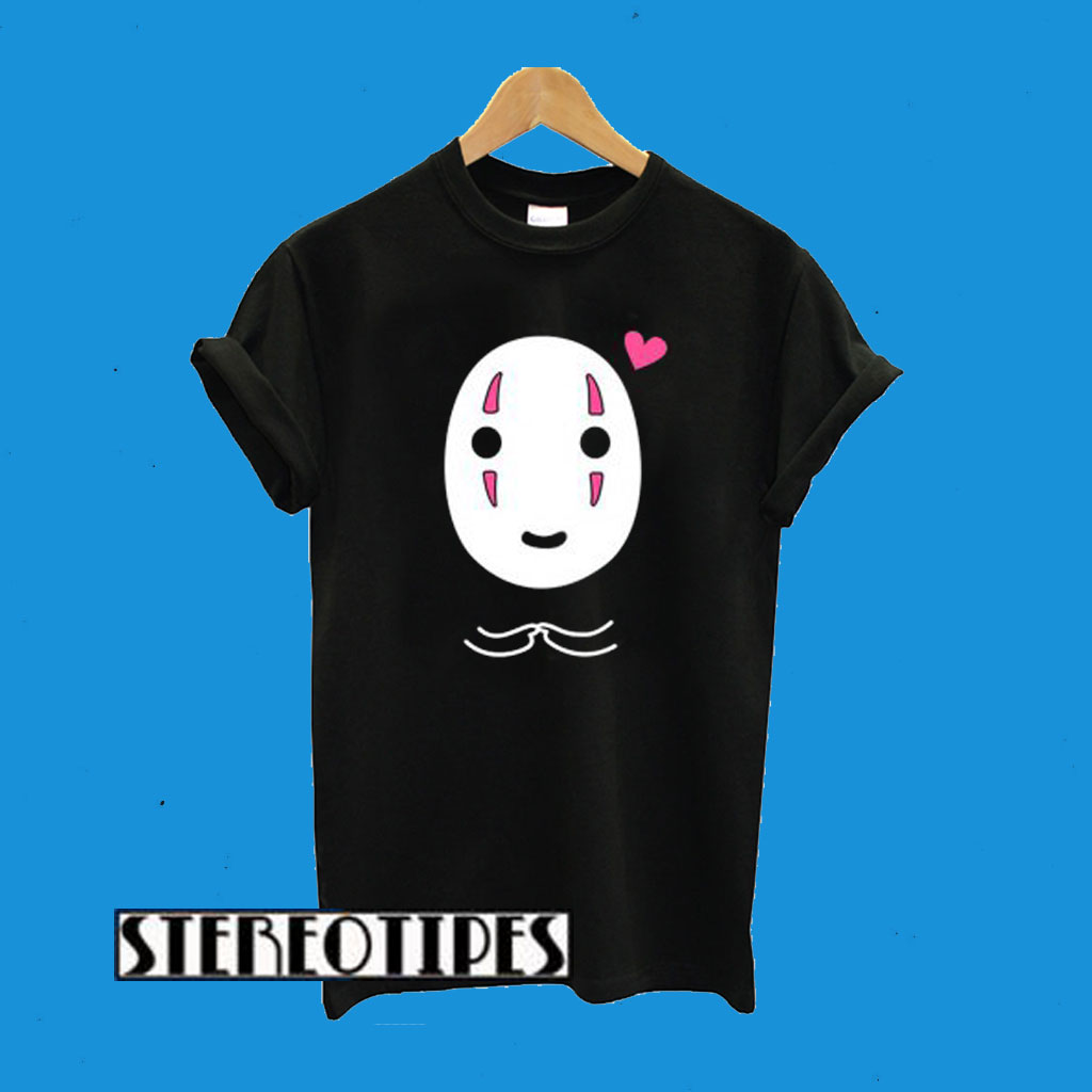 Cosplay No Face Cute T-Shirt