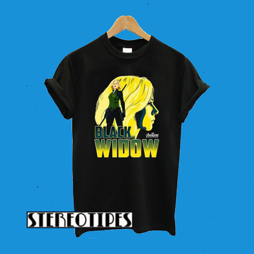 Infinity War Black Widow T-Shirt