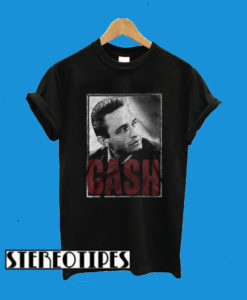 Johnny Cash Red Cash Portrait T-Shirt