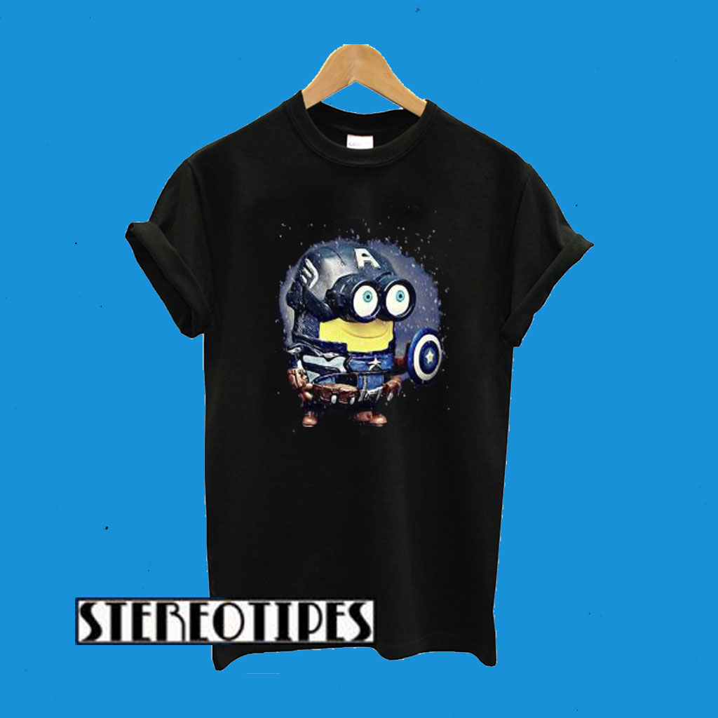 Minions Captain America T-Shirt