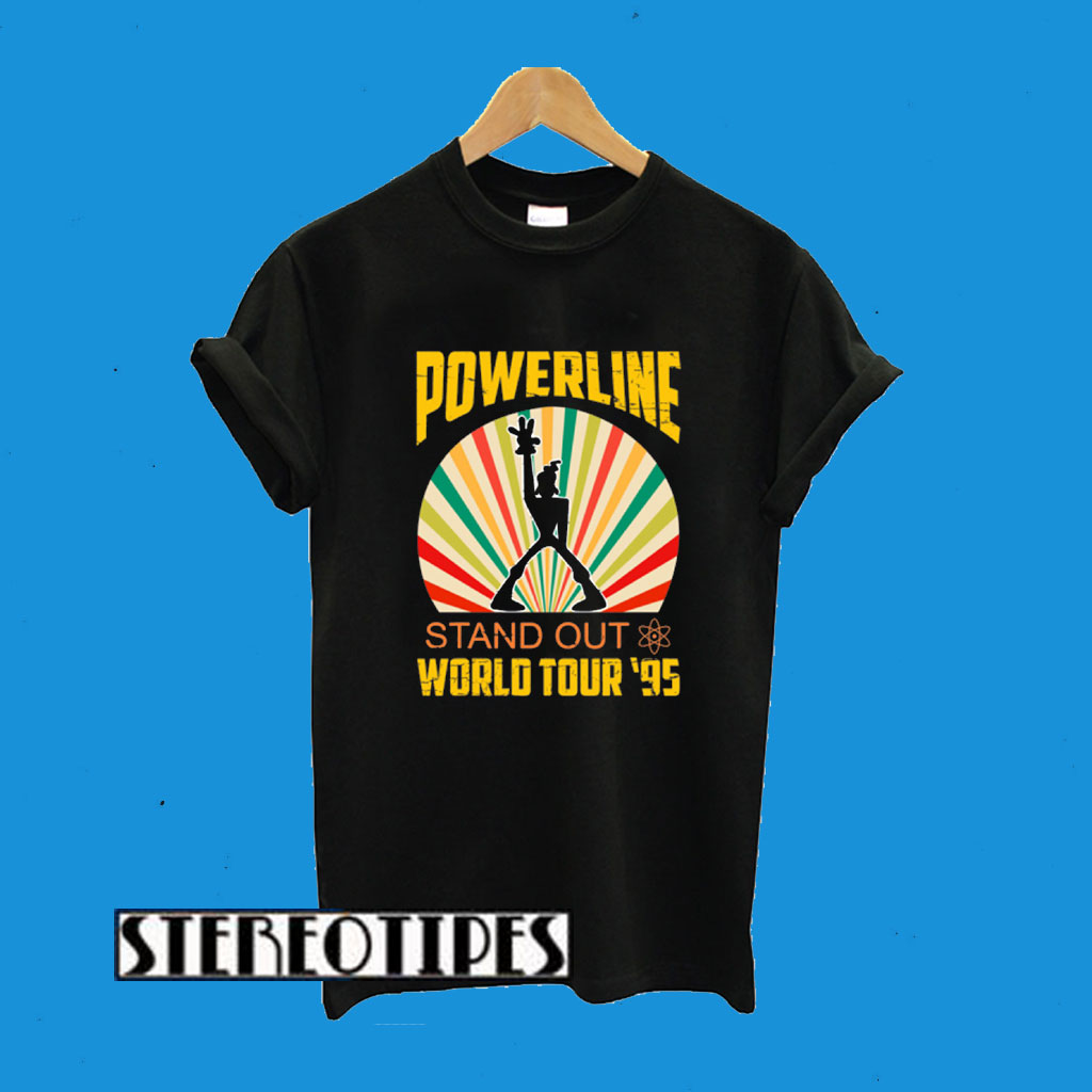 Powerline Stand Out World Tour T-Shirt