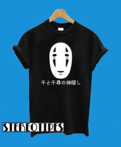 Spirited Away No Face Kaonashi Harajuku T-Shirt