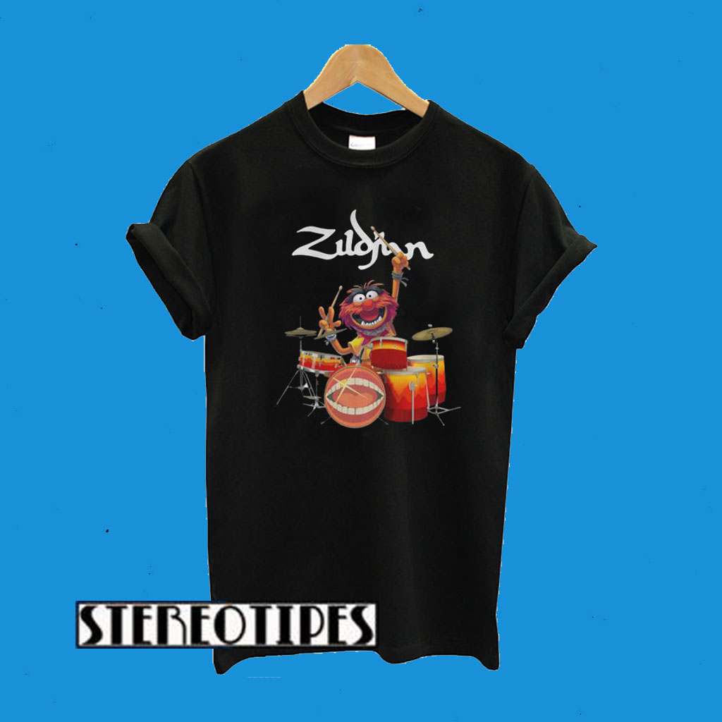 The Muppet Zildjian Drums T-Shirt