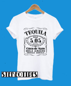 Vintage Tequila Cinco De Mayo T-Shirt