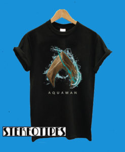 Water Logo Aquaman T-Shirt