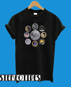 Nasa Apollo Moon Landing Missions Nasa T-Shirt