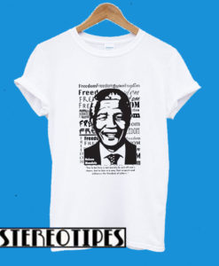 Nelson Mandela Freedom Civil Rights T-Shirt