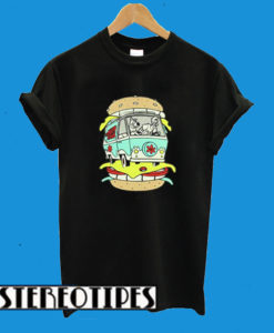 Scooby Doo Juniors Mystery Machine Burger T-Shirt