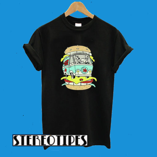 Scooby Doo Juniors Mystery Machine Burger T-Shirt