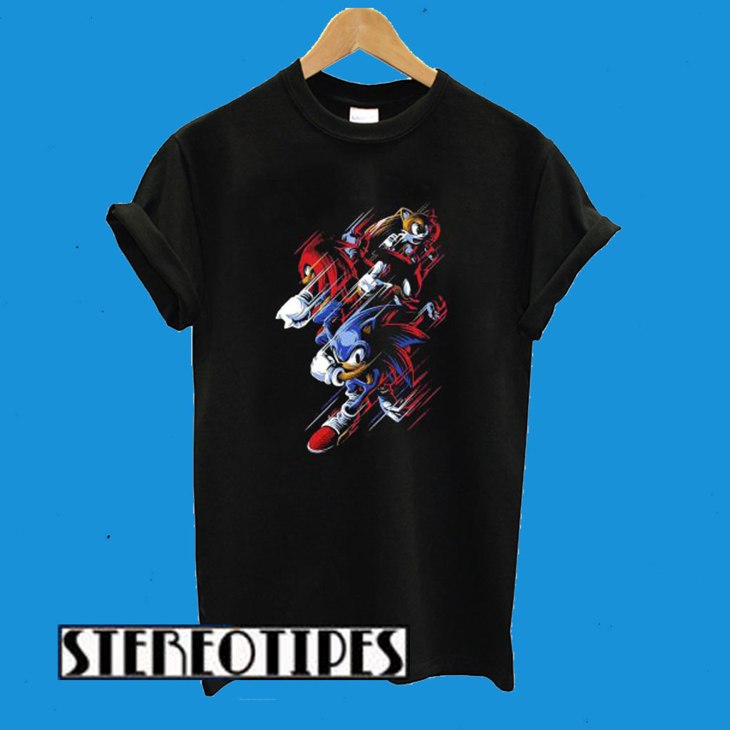 Sega Boys Sonic The Hedgehog T-Shirt